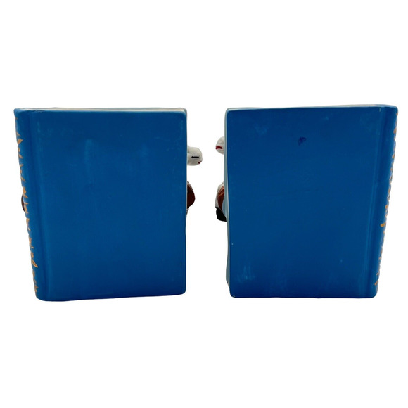 Noahs Ark Bookends Hand Painted Ceramic Childrens Books Bible Character Story - Picture 6 of 13